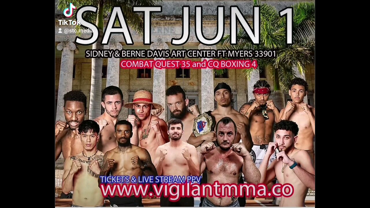 COMBAT QUEST 35 on June 1st in Fort Myers FL