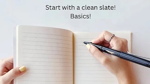 Time to start with a new slate! Back to the basics. Death of baal worshippers!