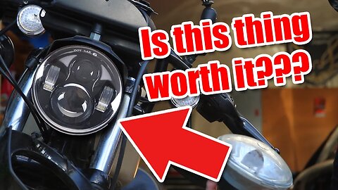 Sportster LED Amazon Headlight Review