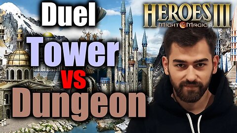 Tower vs Dungeon | Gluhammer Heroes HotA 3 Multiplayer PL