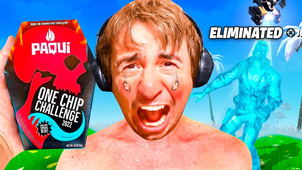 Die In Fortnite = Eat World’s SPICIEST Chip