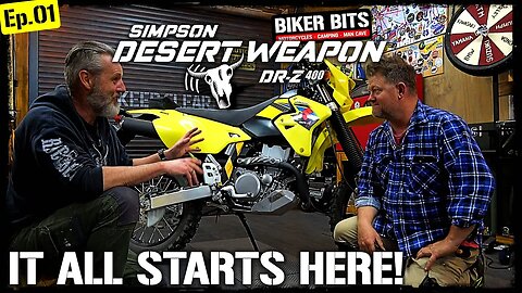 DRZ400 - Simpson Desert Weapon Build - Ep.01!