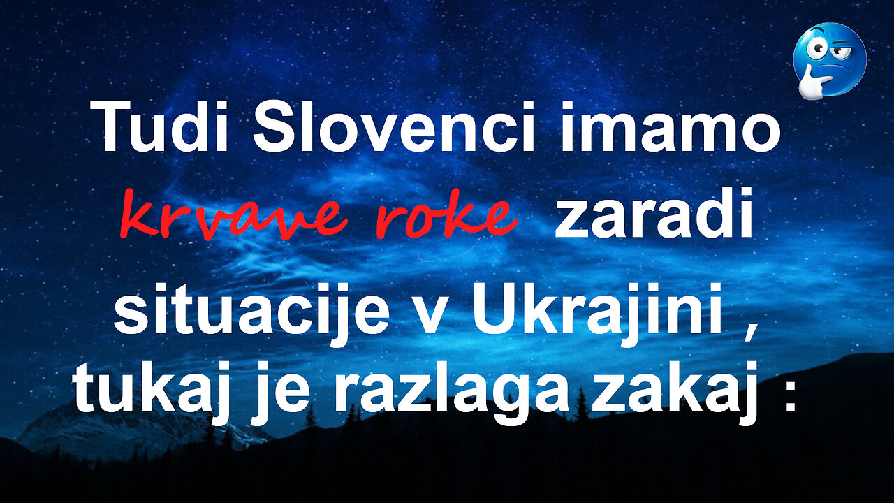 Krvave roke zaradi Ukrajine imajo tudi Slovenci in tukaj je zakaj: