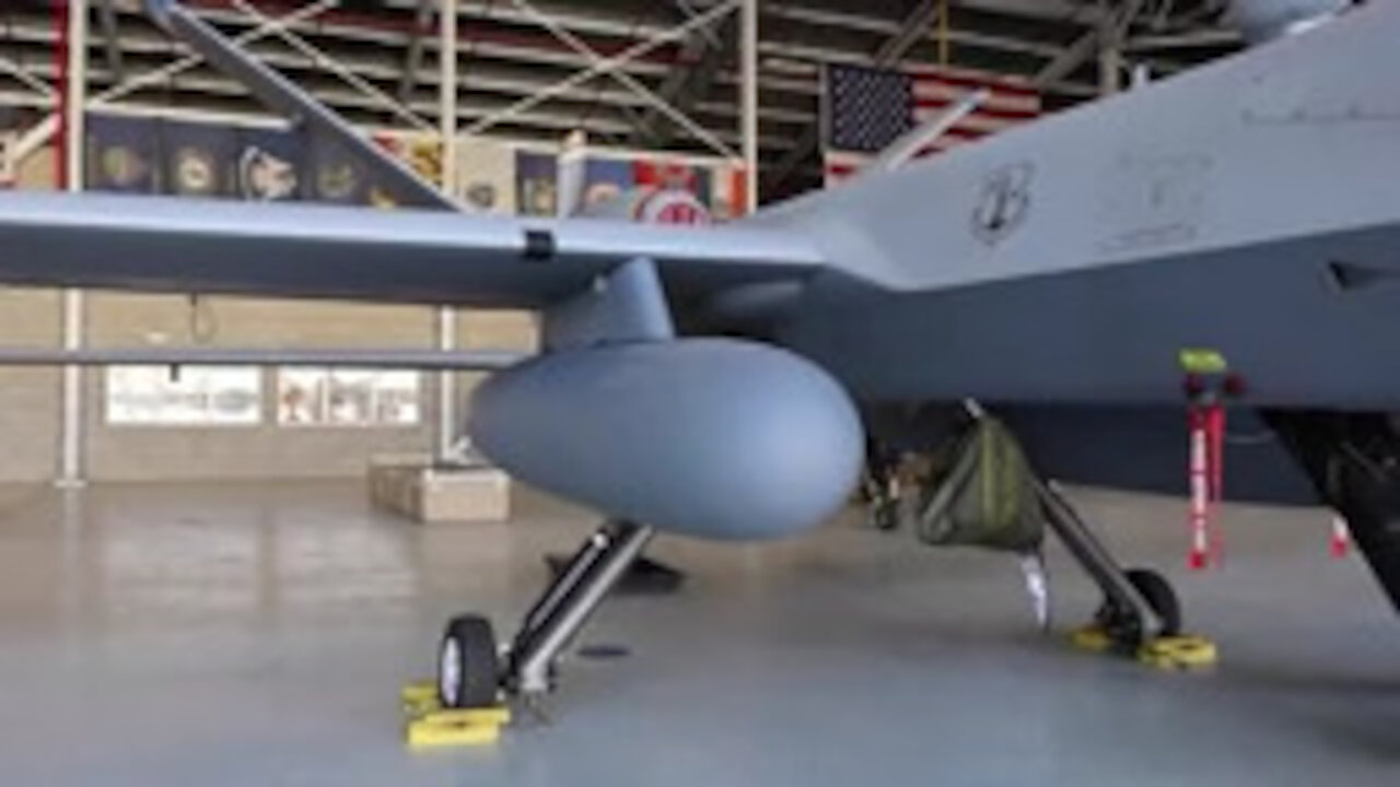 B-roll: MQ-9 readied for Dixie Fire mapping mission