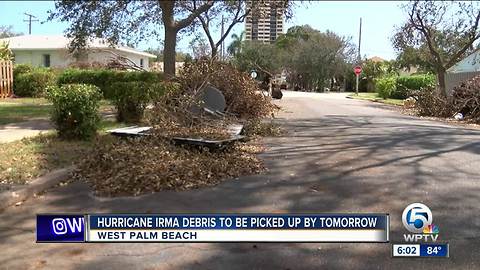 Hurricane Irma debris pickup coming to an end