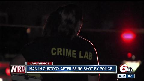 Suspect in Lawrence police chase shot by police, arrested