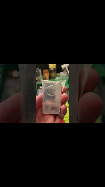 5 Ounce Silver BAR for $1 #silver