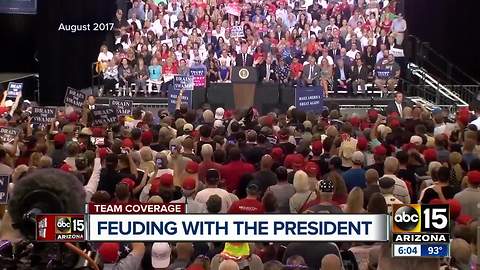 Arizona senators feuding with the White House?