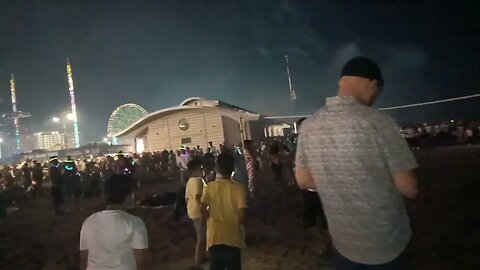 From the Coney Island #July4 #julyfourth Fireworks Celebration Coney Island Boardwalk 7/4/23