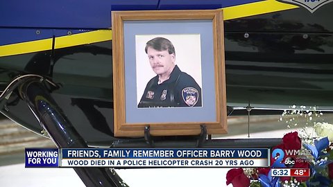 Friends, Family Remember Flight Officer Barry Wood, 20 years after deadly chopper crash