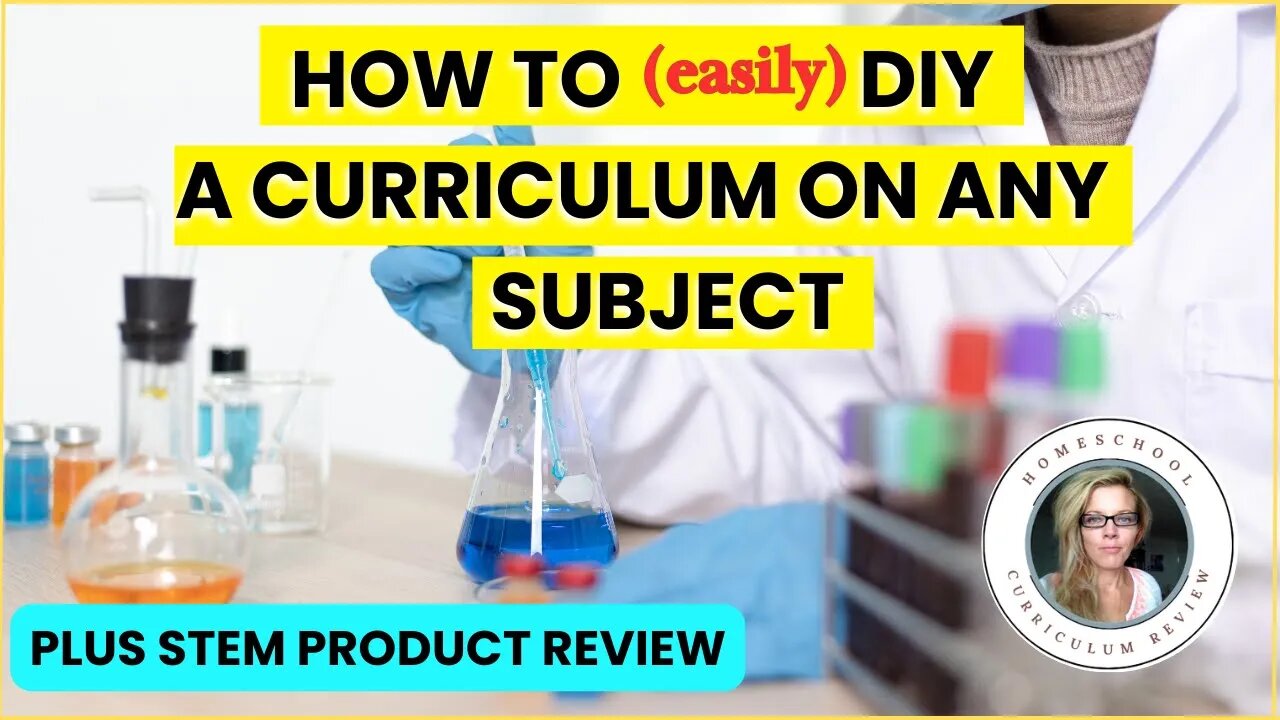 DIY ANY HOMESCHOOL Curriulum (Secular, Christian or Eclectic) #DIYHomeschoolCurriculum