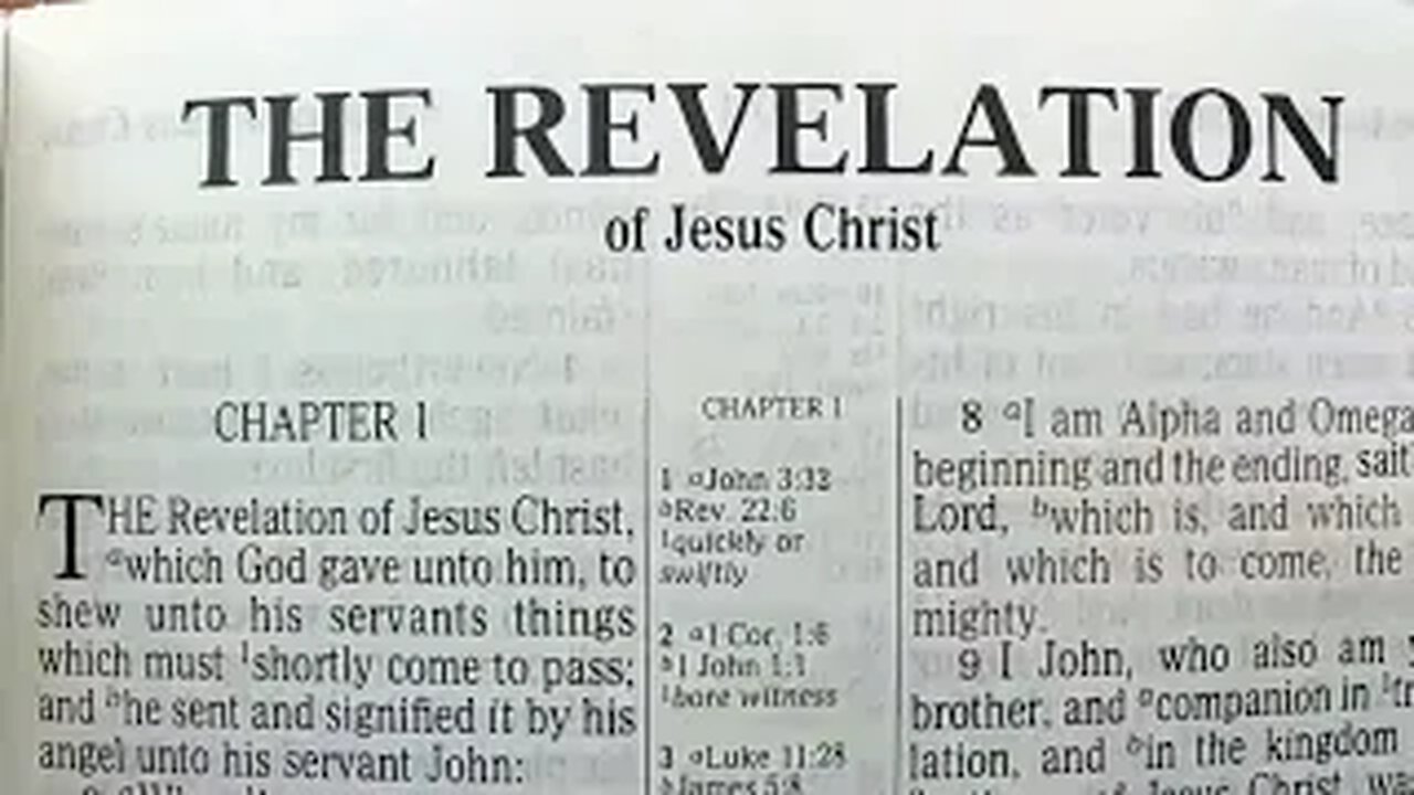 Revelation: Chapters 01-03