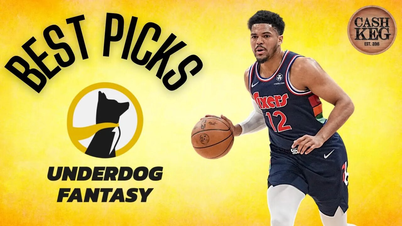 UNDERDOG FANTASY | PROP PICKS | MONDAY | 4/25/2022 | NBA SPORTS BETTING | PICK'EM | BEST BETS