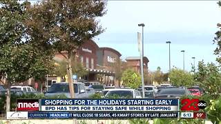 Holiday shopping safety tips from BPD
