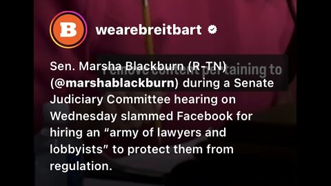 Captioned - Sen. Blackburn slammed Meta CEO for hiring the army of lawyers