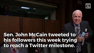 McCain Recieves a Rude Awakening