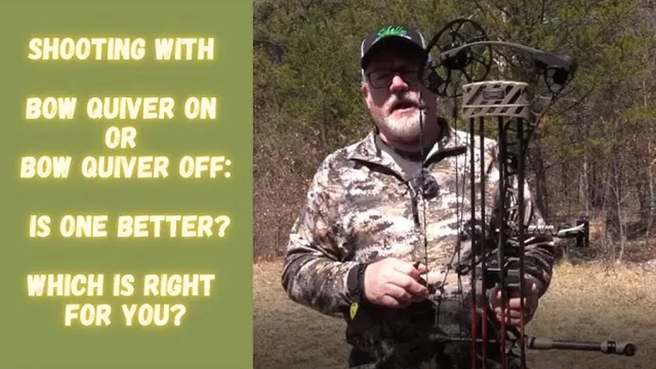 Bowhunting: Shoot with Quiver on or off?