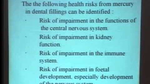 Pt. 1 Maths Berlin, MD discusses the side effects of mercury amalgam fillings IAOMT 2007 Tucson