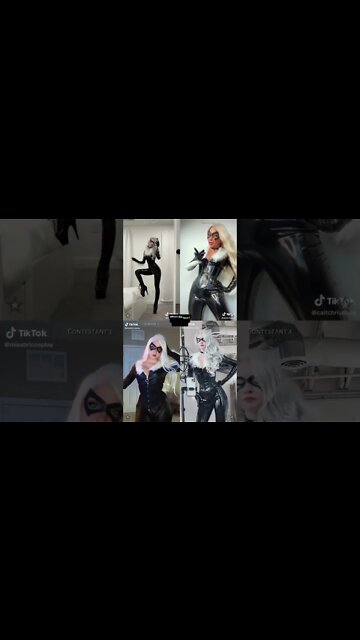 Rate the Girls: Best Spiderman Black Cat TikTok Cosplay Challenge #1 (Marvel) 🕷😼