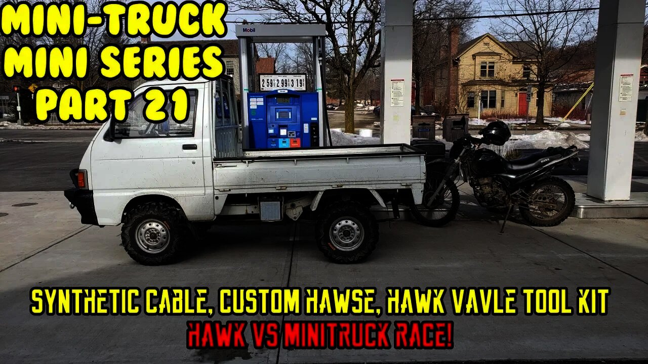 Mini Truck (SE01 EP21) Synthetic cable Hawse Hawk valve adjust tool kit, Hawk VS Mini truck