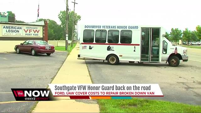 Southgate VFW Honor Guard back on the road