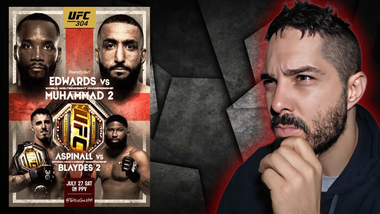 UFC 304 Reaction | Leon Edwards vs Belal Muhammad | Tom Aspinall vs Curtis Blaydes | Paddy Pimblett