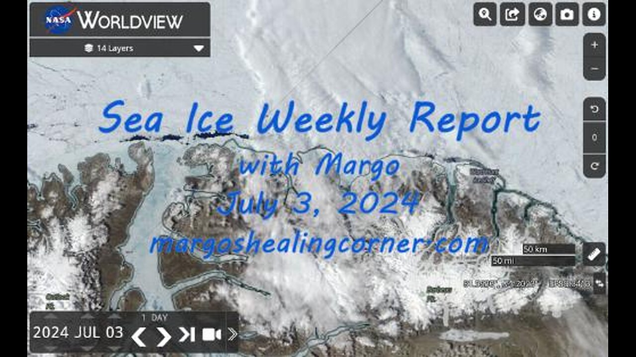 Sea Ice Weekly Report with Margo (July 3, 2024)