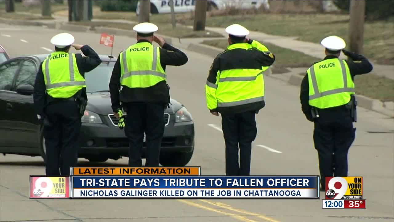 Tennessee police officer to be laid to rest in Cincinnati today