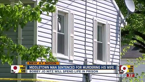 Middletown man sentenced to life in prison for murdering his wife