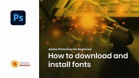 How to download and install fonts for free.