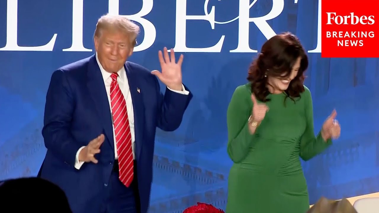 VIRAL MOMENT: Trump Performs His Signature Dance Moves At Conclusion Of Moms For Liberty Event