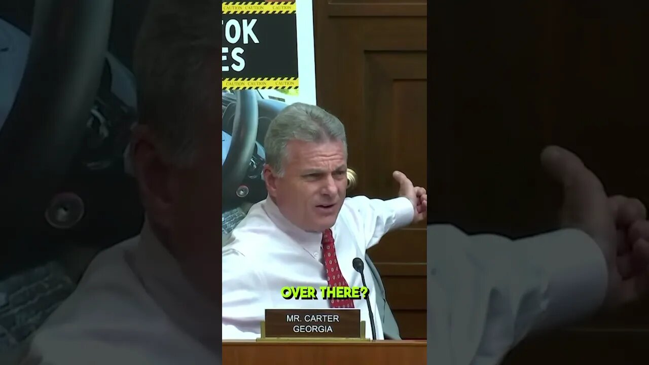 Heated debate at the TikTok Congressional hearing! 🔥