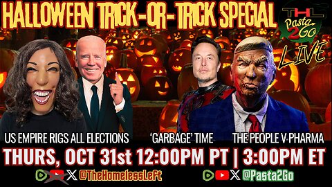 Big Pharma Whistleblowers with JUSTIN LESLIE & BROOK JACKSON - Halloween Trick-or-Trick Special