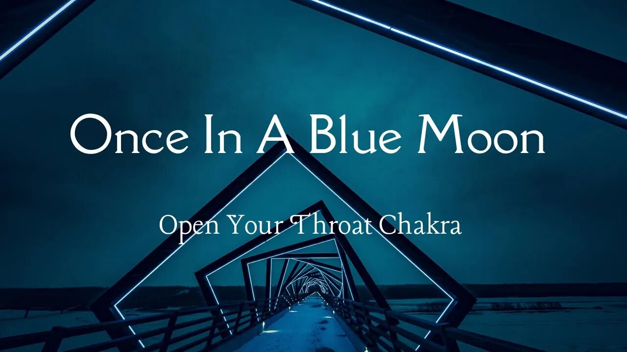 Unleash the Magic: Tap into Throat Chakra Energy to Manifest Your Best Life #bluemoon