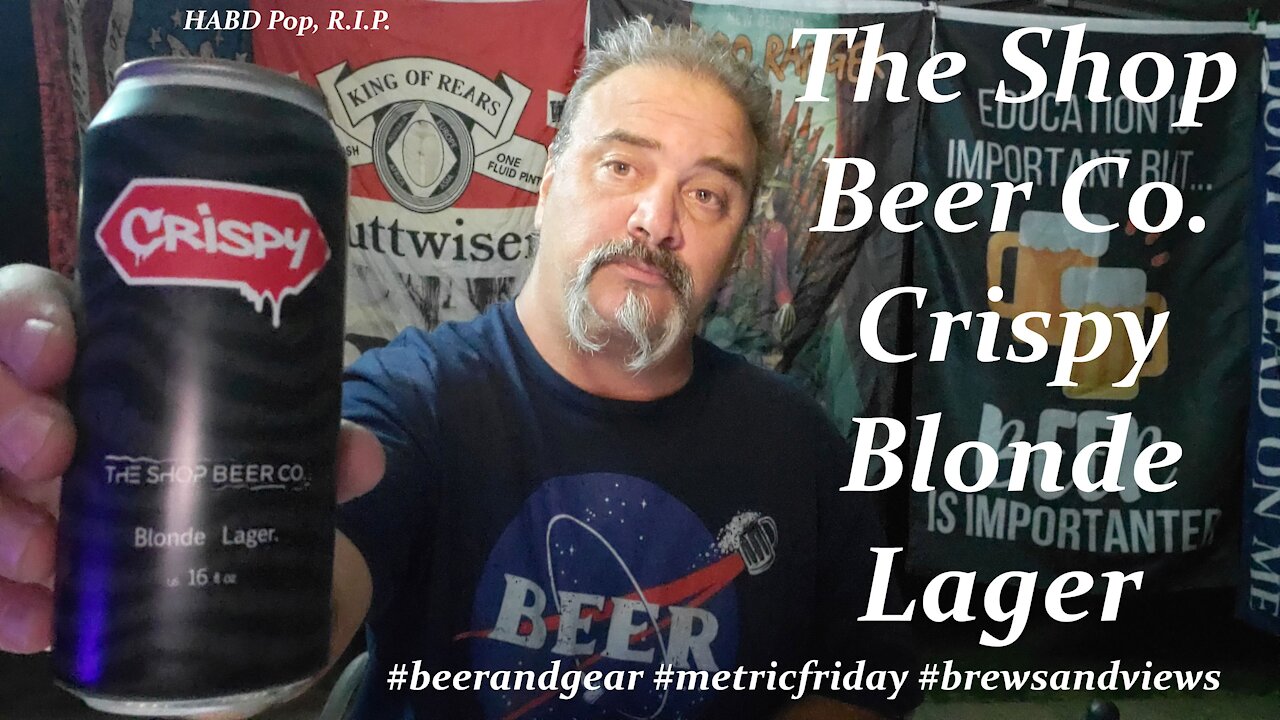 The Shop Beer Co. Crispy Blonde Lager 4.5/5
