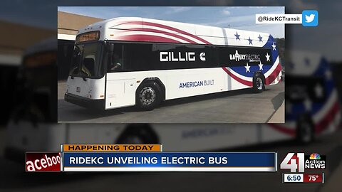 Get a sneak peek at RideKC's new electric bus