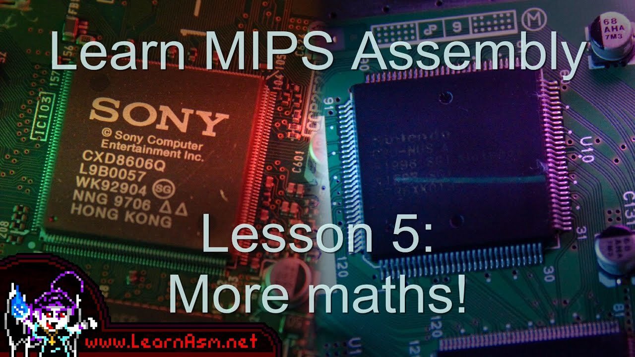 Mips Assembly Lesson 5 - More Maths!