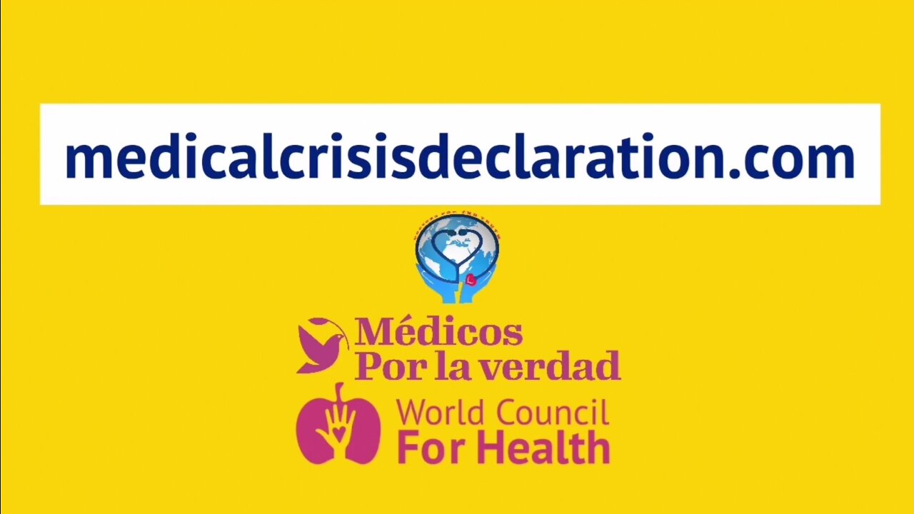 MEDICAL CRISIS DECLARACIÓN WORLD COUNCIL FOR HEALTH - Natalia Prego