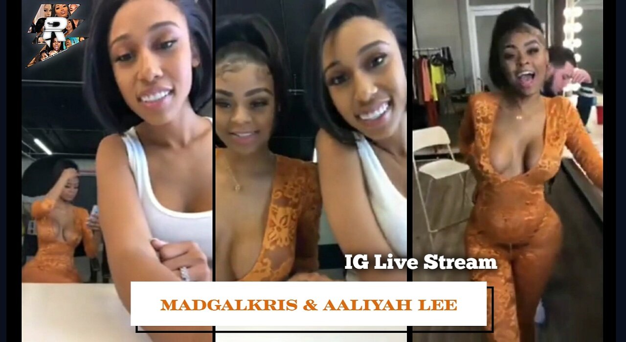 Kris Summer aka Madgalkris & Aaliyah Lee Twerking together