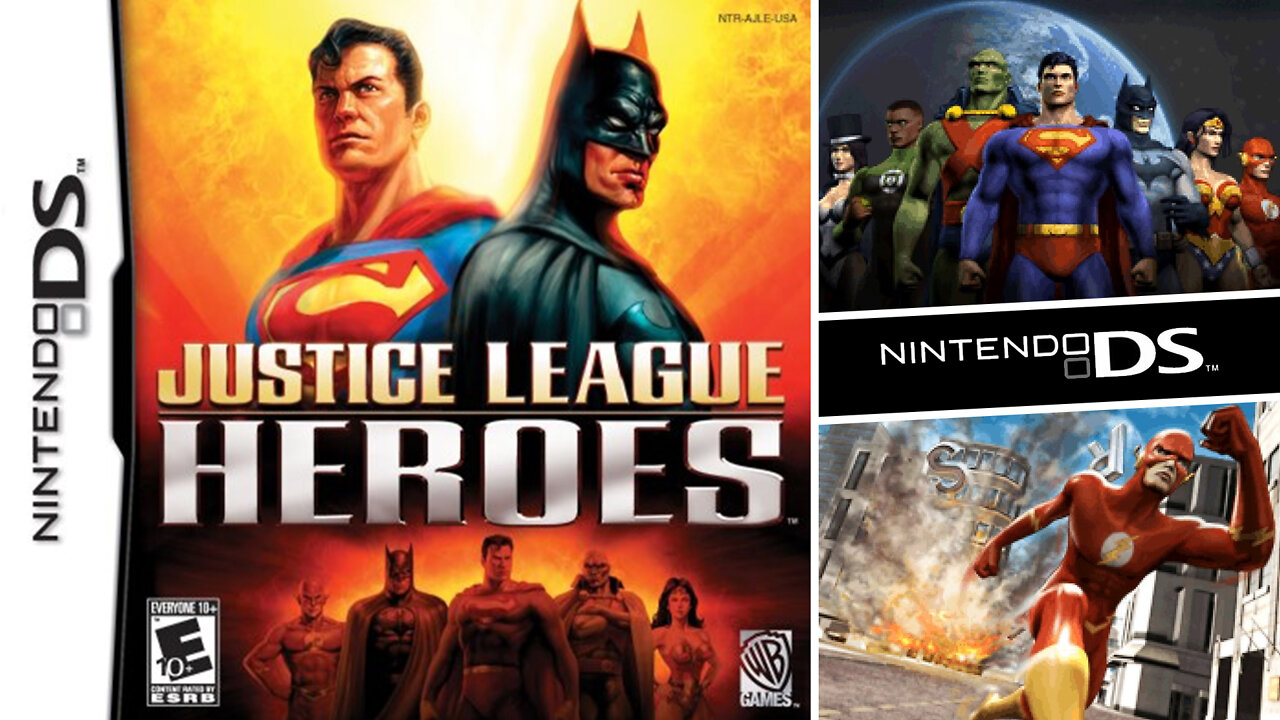 JUSTICE LEAGUE HEROES (Nintendo DS)