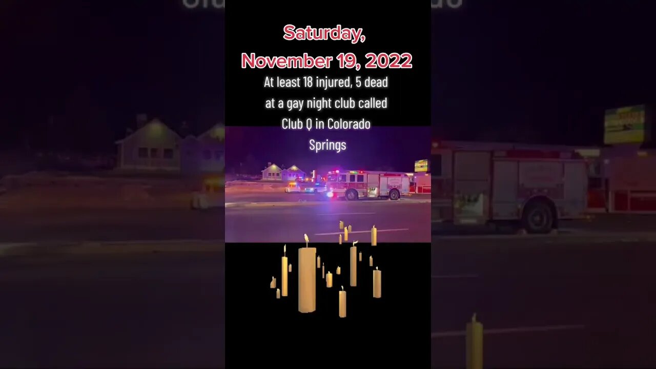 At Least 5 Killed in Shooting at LGBTQ Club in Colorado Springs #shorts #youtubeshorts #shortsviral