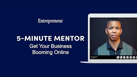 Get Your Business Booming Online | 5 Minute Mentor