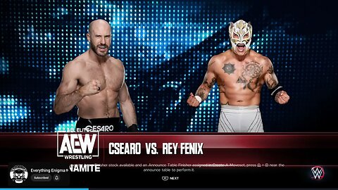 AEW Dynamite Claudio Castagnoli vs Fenix Double Jeopardy Match