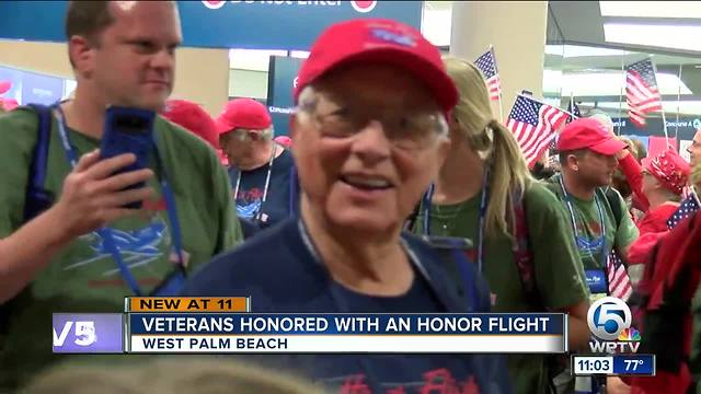 Honor flight takes Florida veterans to Washington, D.C.