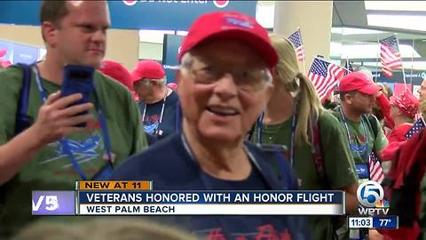 Honor flight takes Florida veterans to Washington, D.C.