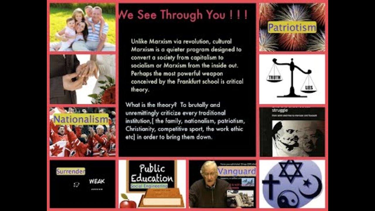 The Cultural Marxism cult exposed.