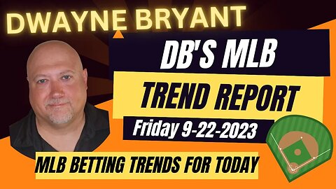 🤑 65-0 Combined! 6 UNDEFEATED MLB Betting Trends for Today | 9/22/2023