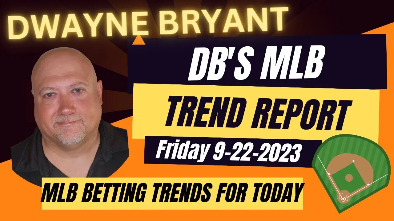 🤑 65-0 Combined! 6 UNDEFEATED MLB Betting Trends for Today | 9/22/2023