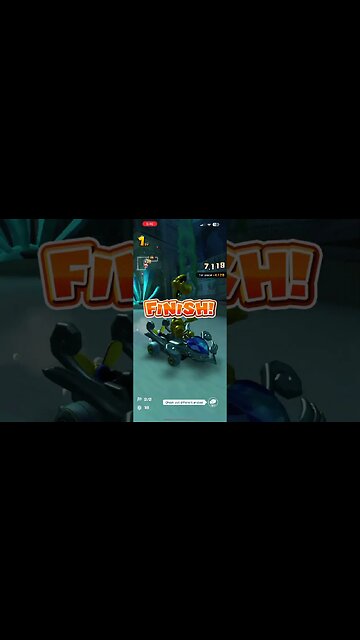 Mario Kart Tour - Dry Bones (Gold) Gameplay (Night Tour Ranked Cup Reward)