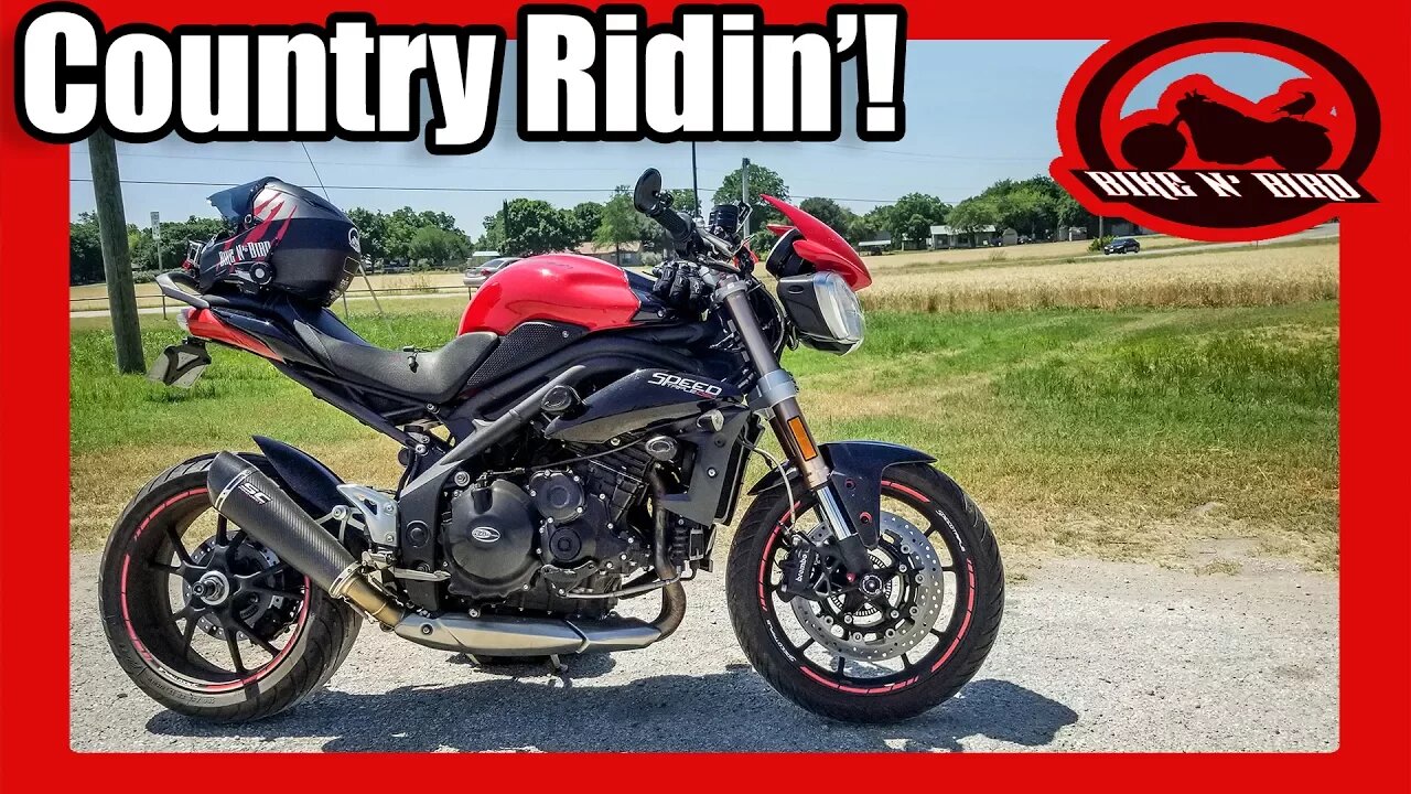 Rode an Hour For Jerky And It Was CLOSED! - Triumph Speed Triple 1050